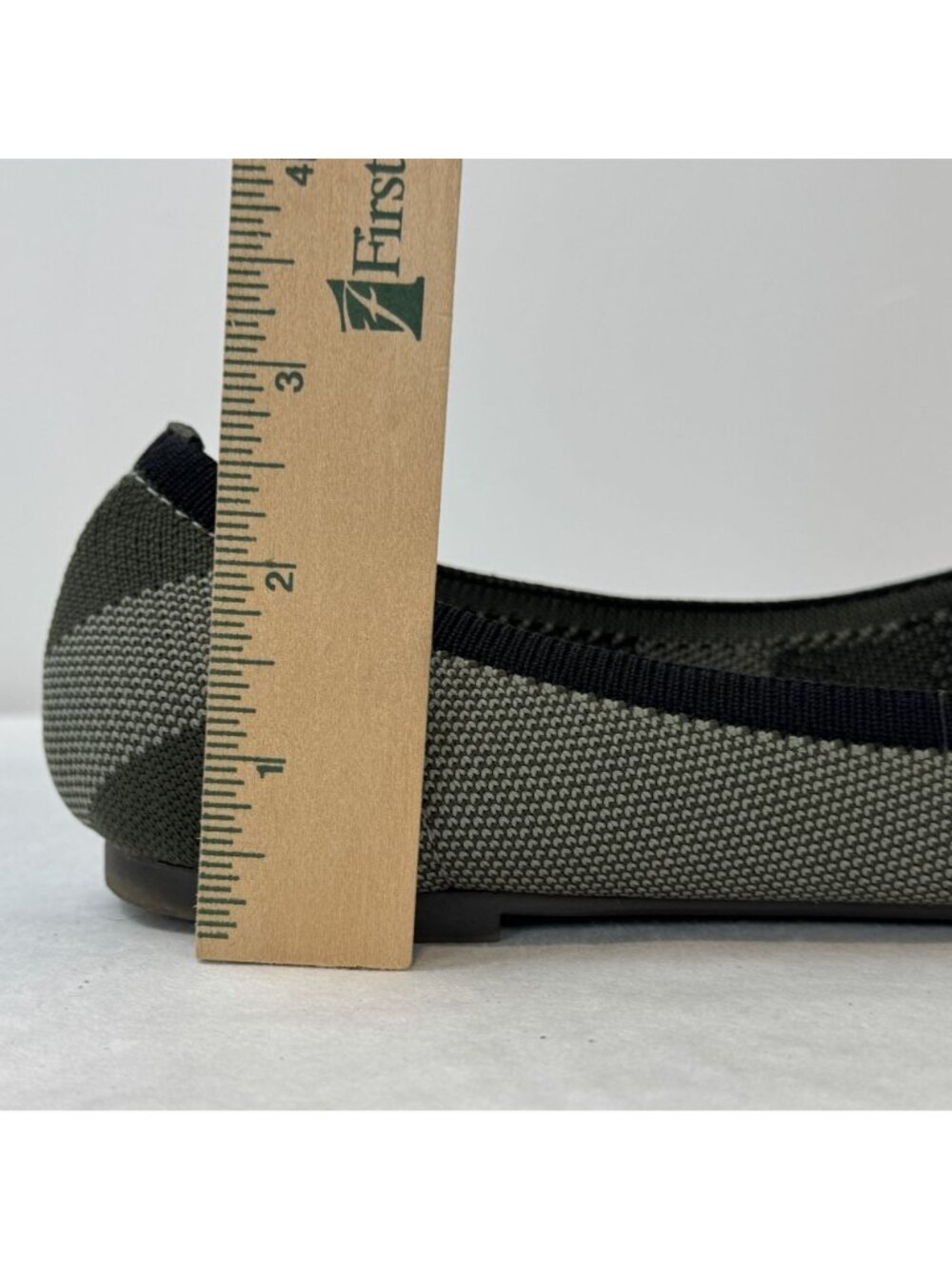 Jellypop Camo Ballet Flats Size 8M Green Memory Foam Slip-On Womens Shoes - Picture 10 of 12